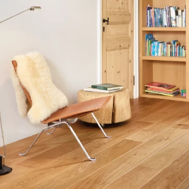 Parquet bois Chêne Semi-Massif Alternative Clic15 Home Natmat - ép.15/4 x l.190 x L.600-1900 mm