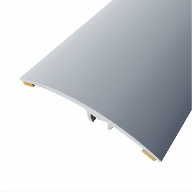 Barre de seuil en aluminium décor argent mat - 4,7 x 93 cm adhésif