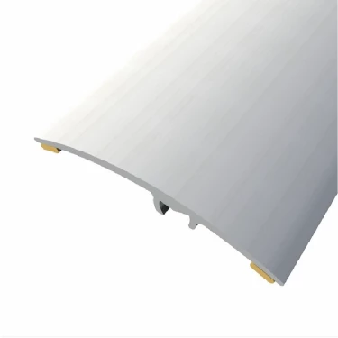 Barre de seuil en aluminium décor chêne blanc - 4,7 x 270 cm adhésif