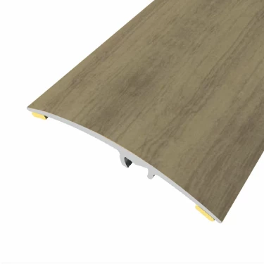 Barre de seuil en aluminium décor chêne vieux D7 - 4,7 x 270 cm adhésif