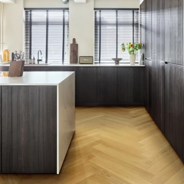 Parquet bois Chêne Contrecollé Bâton Rompu ABC Naturel - ép.14/3 x l.90 x L.600 mm