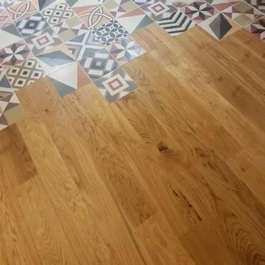 Parquet Chêne bois Contrecollé INFINI 140 Naturel - ép.12/2.5 x l.140 x L.2000 mm Fabrication Française