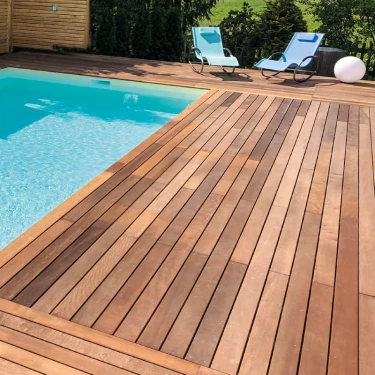 Lame de terrasse Itauba - ép.20 x l.145 mm - Longueur 0.90 m