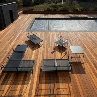 Lame de terrasse Itauba - ép.20 x l.145 mm - Longueur 1.55 m