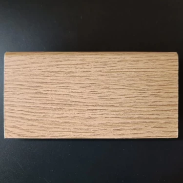 Plinthe Décor 0610 - h.80 x ép.14 x L.2200 mm - Bord rond