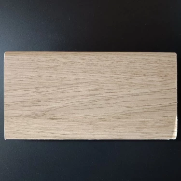 Plinthe Décor 1053 - h.80 x ép.14 x L.2200 mm - Bord rond