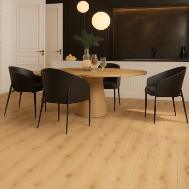Parquet bois chêne contrecollé Sienna naturel - ép. 14/3 x l.190 x L.2200 mm