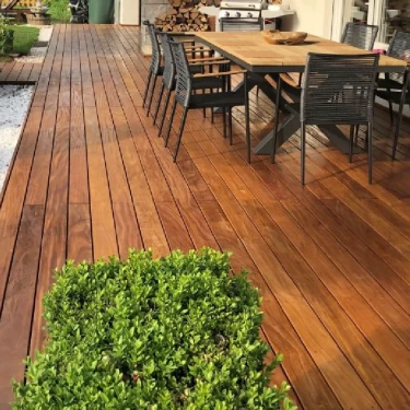 Lames de terrasses Cumaru - ép.20 x l.140 mm - Longueur 1,25 m