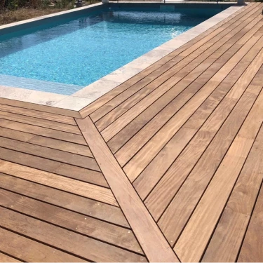 Lames de terrasses Sucupira - ép.21 x l.145 mm - Longueur 2,74 m