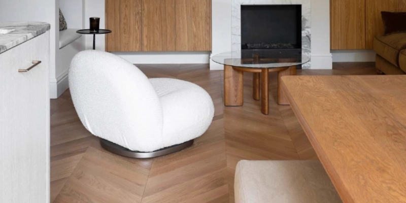 Les parquets en bois et les planchers chauffants et/ou rafraichissants