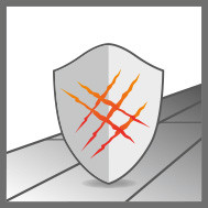 Icon scratch protect