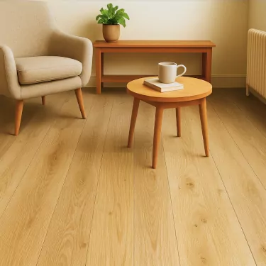 Parquet Chêne bois Contrecollé Bari Naturel - ép.14/3 x l.190 x L.400-1200 mm 