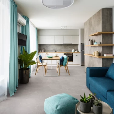 Sol Vinyle Clipsable Marmo Grigio - ép.7.5/0.55 x l.615 x L.1230 mm