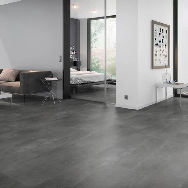 Sol Vinyle Clipsable Cement Dark grey - ép.6/0.55 x l.470 x L.925 mm
