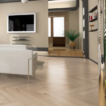 Sol stratifié Clipsable Bâton Rompu Toulouse 3678 - ép.8 x l.133 x L.665 mm