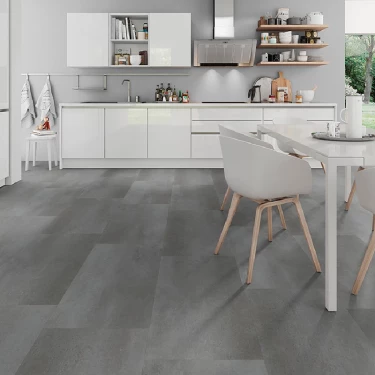 Sol Vinyle Clipsable Metal Concrete Grey - ép.6/0.55 x l.470 x L.925 mm