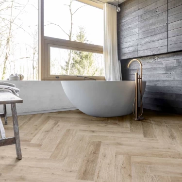 Sol Vinyle Clipsable Gubbio Bâton rompu - ép.6,5/0.70 x l.120 x L.600 mm