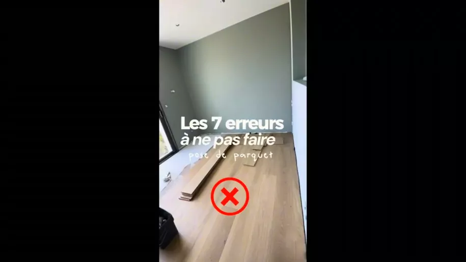 Pose de parquet : les erreurs à éviter