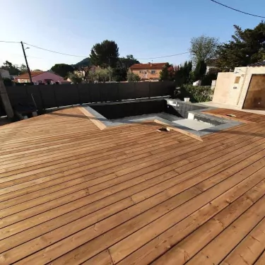 Terrasse Pin,autoclave Classe 4